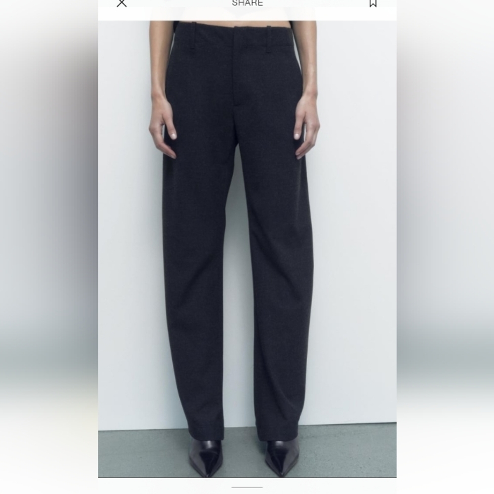 ZARA straight cut Business Casual pants Sz-M